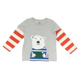 NWT Baby Boden Polar Bear Long Sleeve T-Shirt 18-24 mo